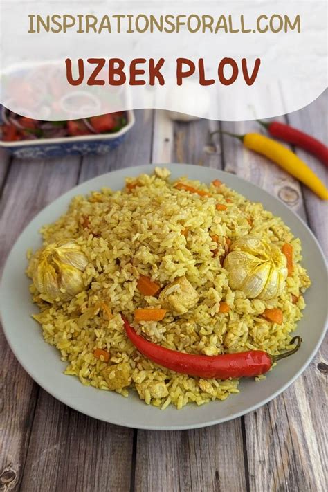 Uzbek plov – vegan recipe with tofu