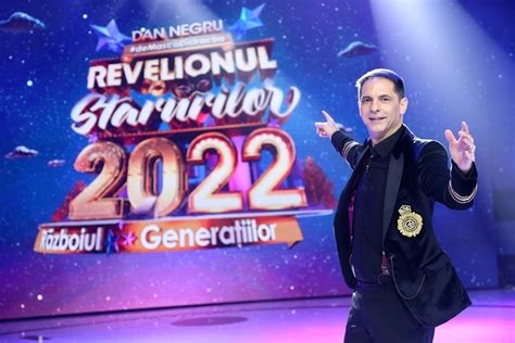 Ce se întâmplă la Revelionul 2022 prezentat de Dan Negru la Antena 1