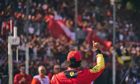 Carlos Sainz Shines For Ferrari At Monza On Saturday The Podium Finish