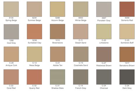 Concrete Color Chart | Labb by AG