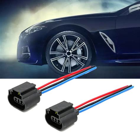 H Female Socket Headlight Socket Led Plug Wire Harness Adapter