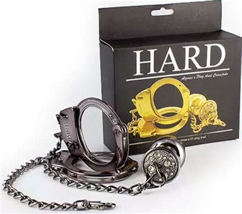 HARD Kit Algemas x Plug Anal P Cravejado de Strass Ônix