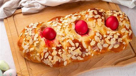 Tsoureki Greek Easter Bread