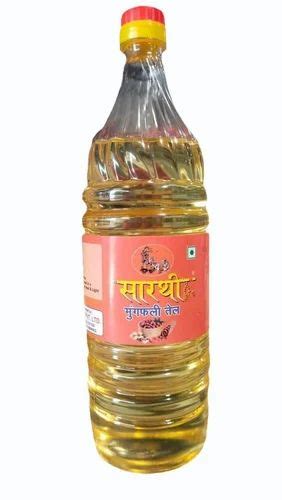 Sarthi Refined Ground Nut Oil Ltr Pet Bottle At Rs Litre P O