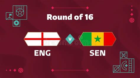 England Vs Senegal Playoff Round Of 16 Match Football 2022 2022 World