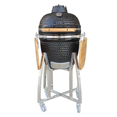 Auplex Medium Egg BBQ Outdoor Ceramic Barbecue Grill