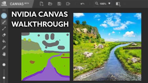 Nvidia Canvas Tutorial And Walkthrough Use Ai To Create Amazing Images