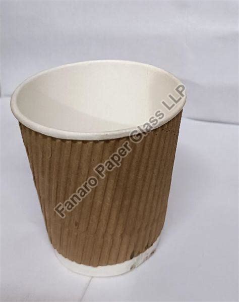 Round Ml Ripple Paper Cups Size Standard At Rs Piece In