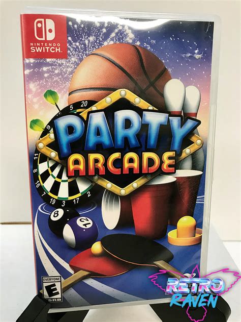 Party Arcade Nintendo Switch Retro Raven Games