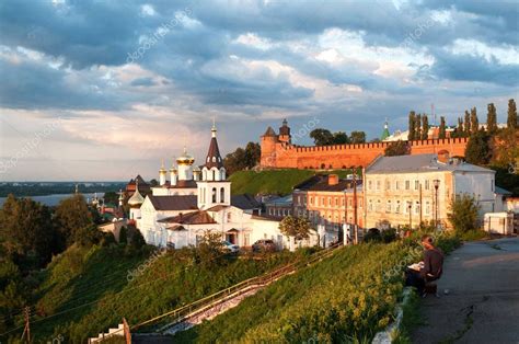 NIZHNY NOVGOROD RUSIA 05 DE AGOSTO DE 2017 Vista De La Iglesia De