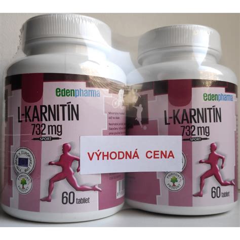 EDENPharma L KARNITIN 732 mg DUOPACK 2x60 tbl Lekáreň Tabletka