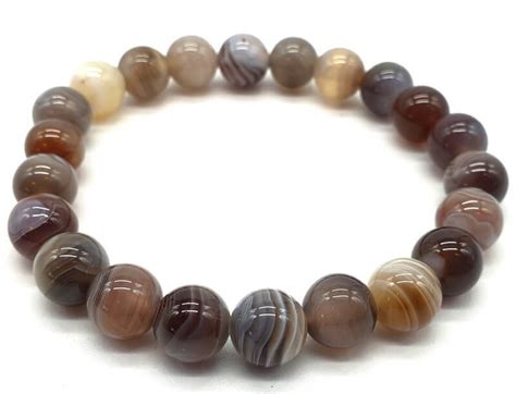 Bracelet Agate Botswana Signification Vertus Bienfaits