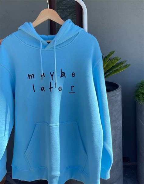 Blue Hoodie – Maybe Later