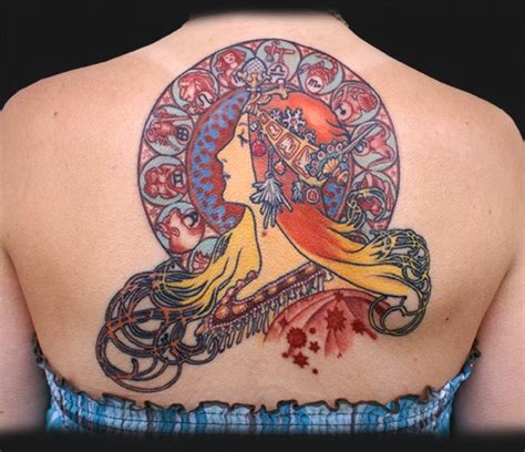 Deerstalking: Art Nouveau Tattoos