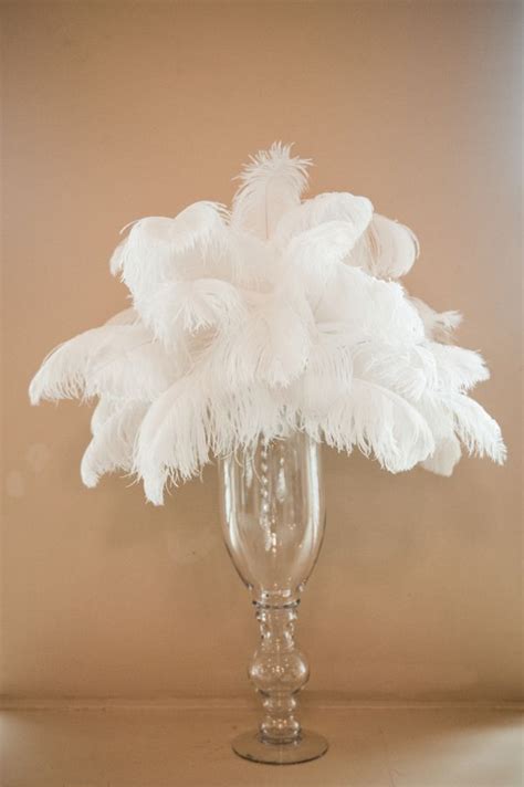 White Reception Decor Extras Junebug Weddings Photo Gallery Feather