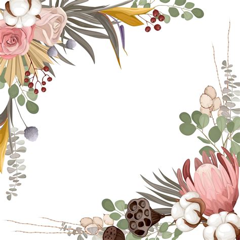 Boho Flowers Png Boho Flower Clip Art Transparent Png Clip Art Library