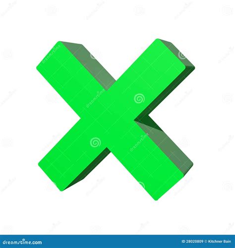 3D Crosses stock illustration. Illustration of decline - 28020809