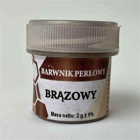 Barwnik perłowy Brązowy 2 g Slado Sklep EMPIK