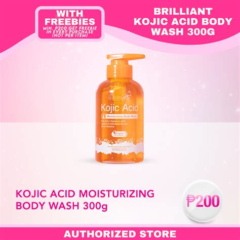 Brilliant Kojic Acid Moisturizing Body Wash Lazada Ph