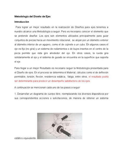 Pdf Metodologia Del Dise O De Ejes Dokumen Tips