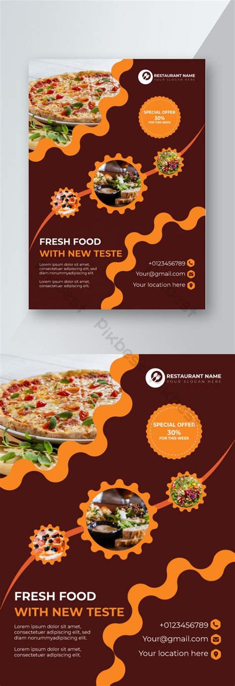 Restaurant Flyer Template | AI Free Download - Pikbest