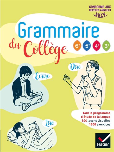 Grammaire Du Collège Français 6e Cycle 4 Éd 2019 Manuel Numérique