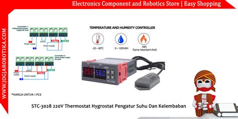 Jual STC 1000 220V AC Thermostat Digital Temperature Control