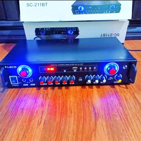 Jual Power Amplifier Fleco Sc Bt Ampli Sc Bt Di Lapak Raja