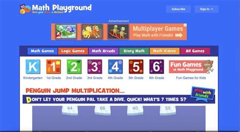 Math Playground | Fun games for kids, Play math, Math videos