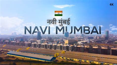 Navi Mumbai City 4k Cinematic Video नव मबई World s largest