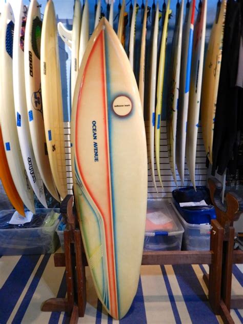 S Ocean Ave Vintage Surfboard Island Trader Surf Shop