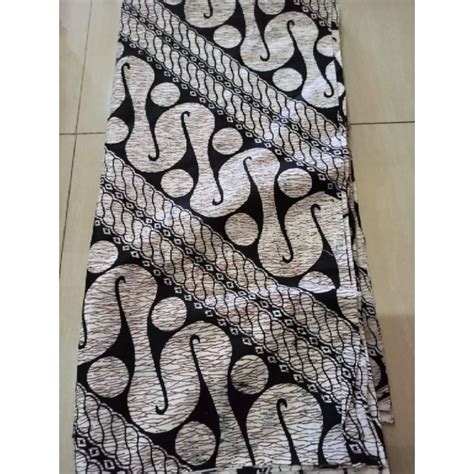 Jual Kain Batik Monokrom Batik Hitam Putih Bahan Seragam Batik HMT