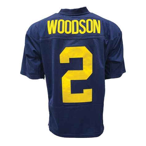 Charles Woodson 2 Legacy U Of M Jersey Vintage Detroit Collection