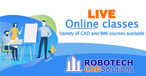 LIVE Online CAD BIM Classes Robotech CAD Solutions