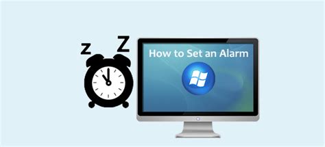 how to put alarm on computer