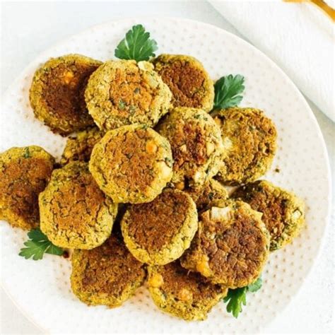 Easy Baked Falafel Eating Bird Food