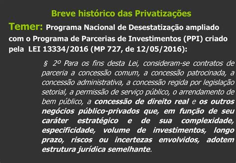 E As Privatiza Es No Brasil Ppt Carregar