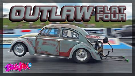 OUTLAW FLAT FOUR AT BUG JAM 36 SANTA POD RACEWAY 2023 YouTube