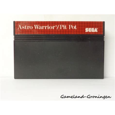 Astro Warrior Pit Pot Sega Master System Gameland Groningen