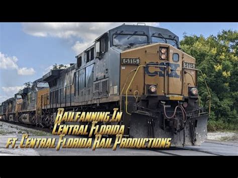 Railfanning In Central Florida With CFRP YouTube