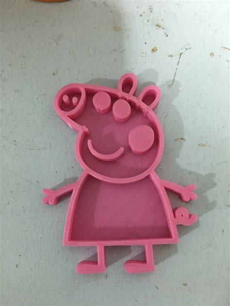 Archivo Stl Cortante Y Sello De Peppa Pigmodelo De Impresora D Para