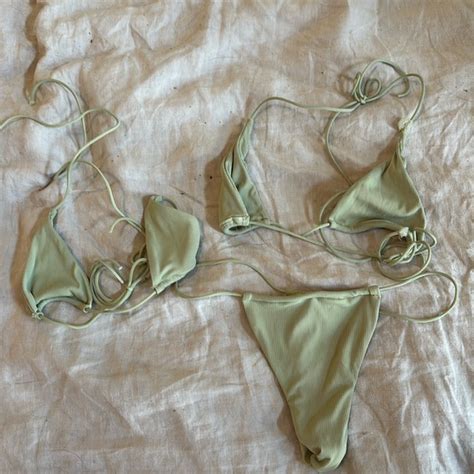 Aval The Brand Swim Aval The Brand Micro Bikini Bundle Poshmark