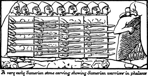 Stone Carvings of Sumerian Warriors, vintage illustration. 35069538 Vector Art at Vecteezy