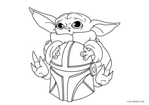 Baby Yoda Da Colorare Disegni Per Bambini Da Stampare