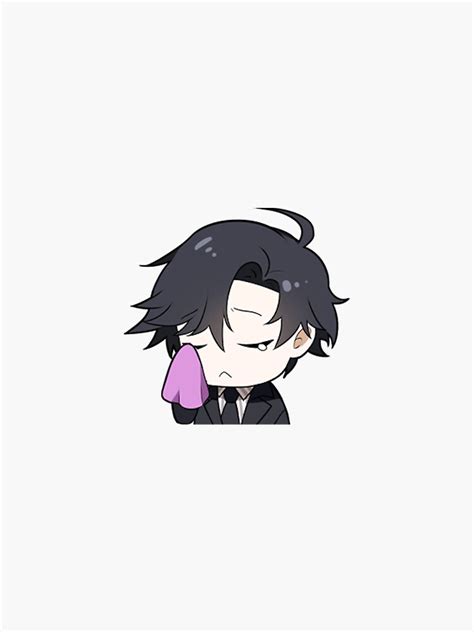 Mystic Messenger Sad Jumin Han Emoticon Sticker For Sale By