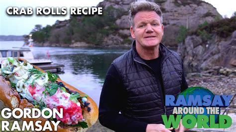 Gordon Ramsay's Quick Grilled Crab Rolls Recipe