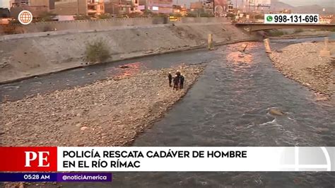 Río Rímac Así Se Ve Su Caudal Tras Intensas Lluvias América Noticias