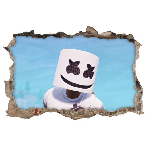 Vinilos Y Pegatinas Videojuego Fortnite Marshmello D