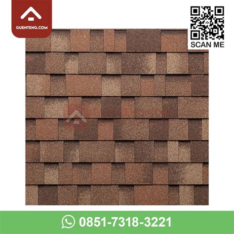 Genteng Aspal Bitumen Tegola Master J Mm Warna Terracotta