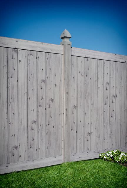 Driftwood Wood Grain Pvc Vinyl Privacy Fence By Illusions Vinyl Fence